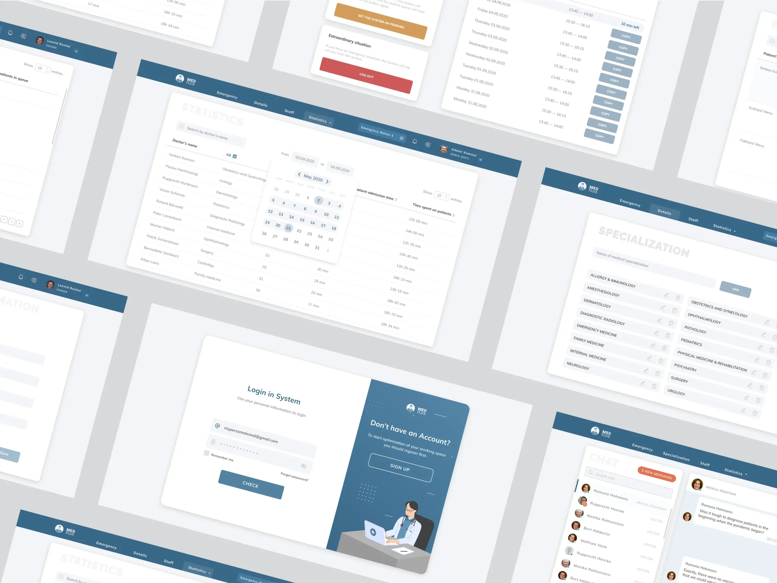 MedFlux banner