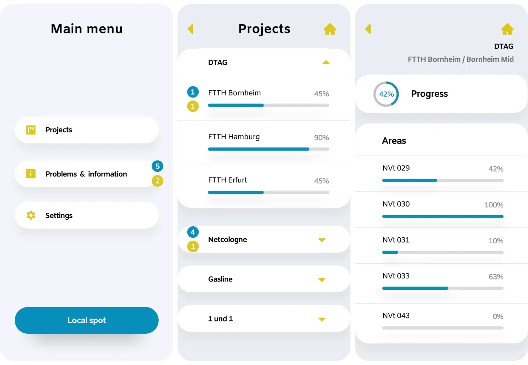 Infra 44 Homepage