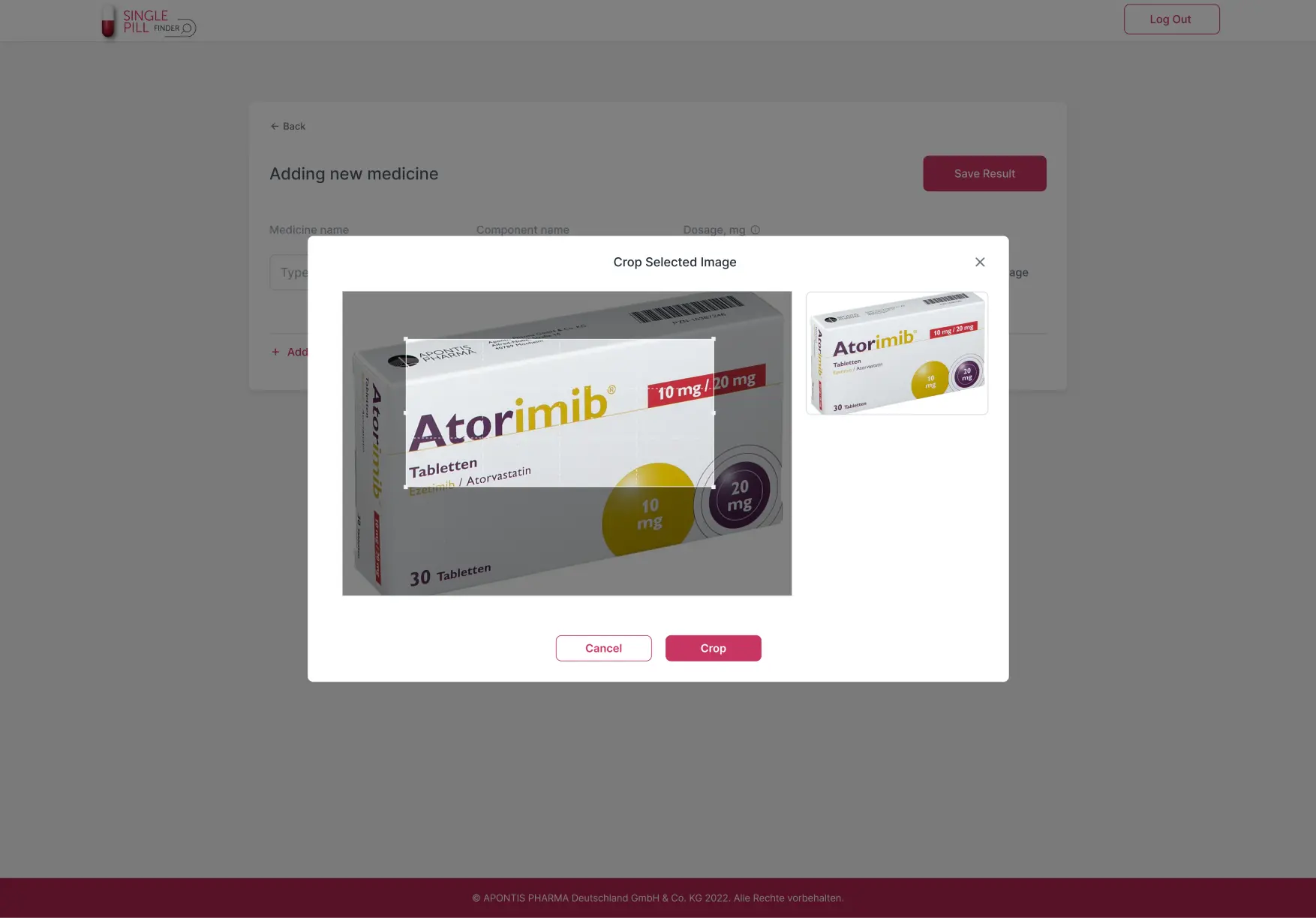 Apontis Upload image